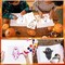 Ghost Halloween Stencils for Painting on Wood Shirts Holiday Cookie(45pcs 3in Ghost)